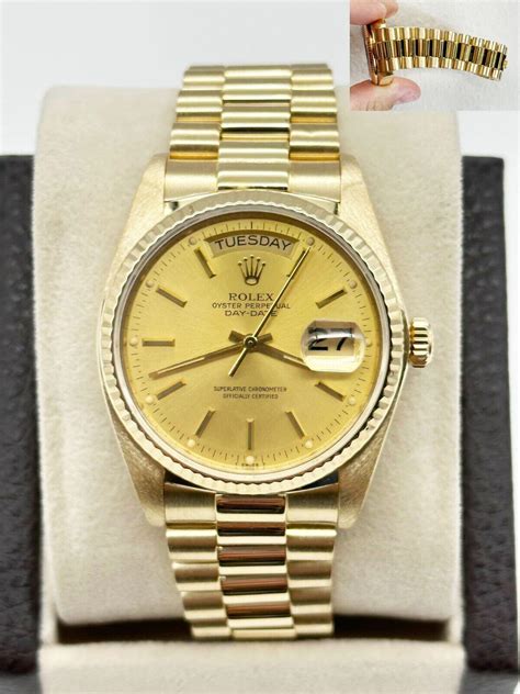 rolex day-date 18038|Rolex 18038 production years.